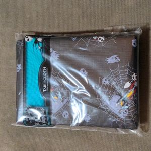 NWT The Nightmare Before Christmas Round Tablecloth 70 inch
